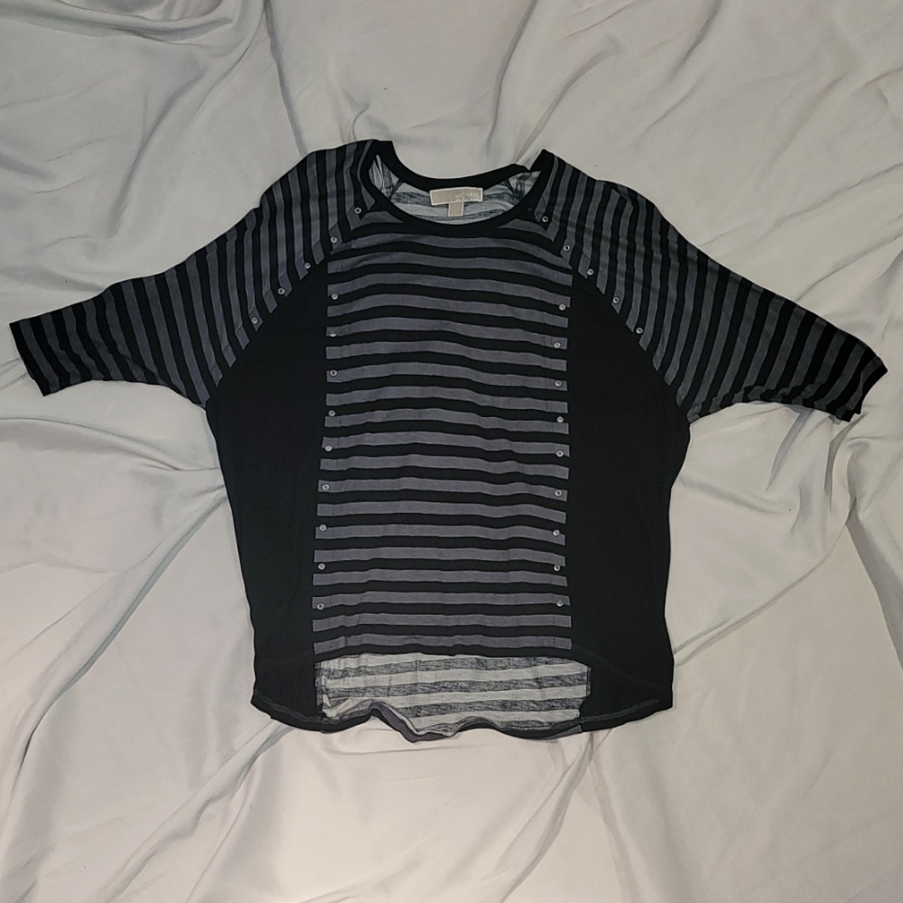Womens Large Michael Kors 3/4 sleeve shirt